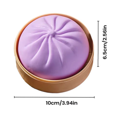 Glitter Squish Dumpling Colorfull Dumpling Squish Stress Relief Ball