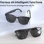 Intelligent AI Translation Glasses | Enjoy Translation, Music & Calls - No Camera | For Men & Women