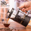 French Press Coffee Maker – Borosilicate Glass Coffee & Tea Brewer