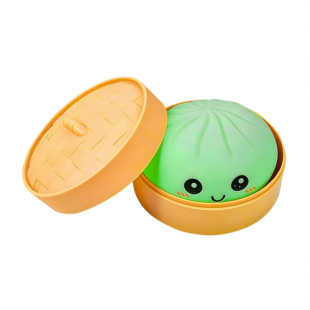 Glitter Squish Dumpling Colorfull Dumpling Squish Stress Relief Ball Pack of 144 pcs Cartoon