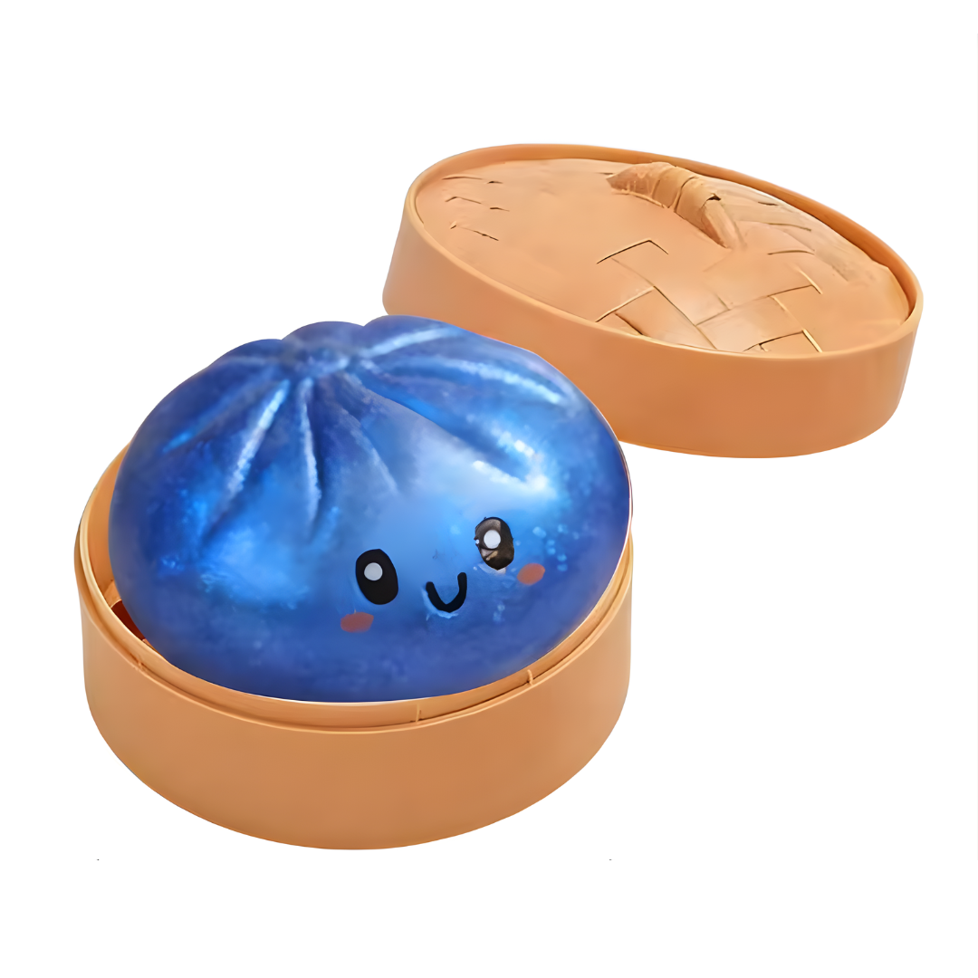 Glitter Squish Dumpling Colorfull Dumpling Squish Stress Relief Ball