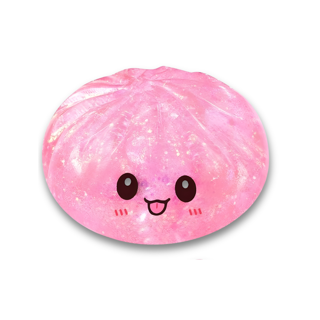 Glitter Squish Dumpling Colorfull Dumpling Squish Stress Relief Ball