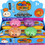 Glitter Squish Dumpling Colorfull Dumpling Squish Stress Relief Ball Pack of 144 pcs (12 Display boxes)