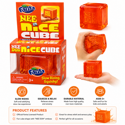 Needho Nice Cube Squishy Toy Slow Rising Squeeze Stress Relief Toy