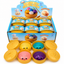Glitter Squish Dumpling Colorfull Dumpling Squish Stress Relief Ball Pack of 144 pcs (12 Display boxes)