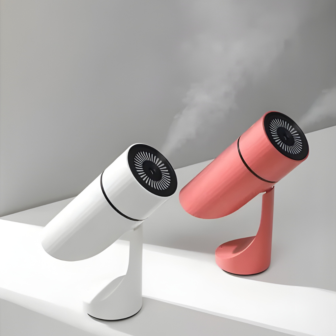 USB Charging Humidifier Small Car Desktop Creative Adjustable Angle Humidifier