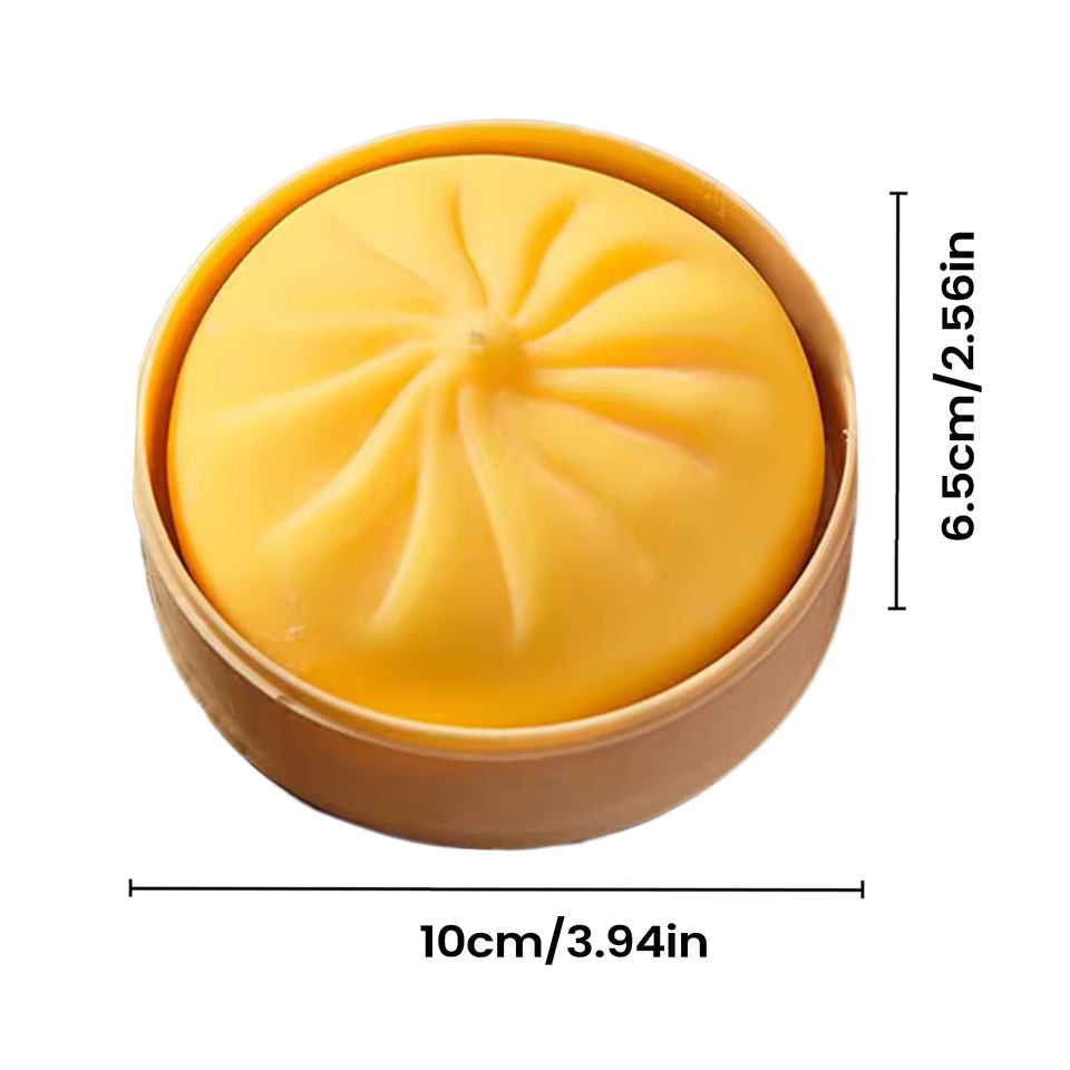 Glitter Squish Dumpling Colorfull Dumpling Squish Stress Relief Ball