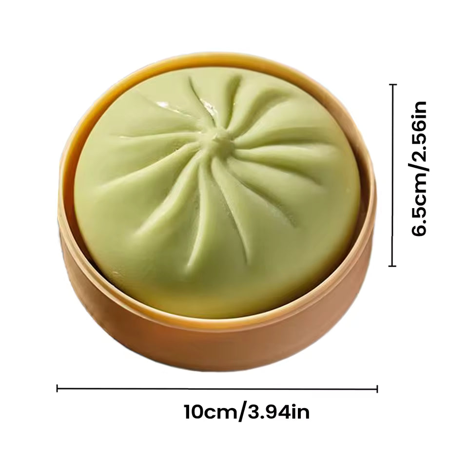 Glitter Squish Dumpling Colorfull Dumpling Squish Stress Relief Ball