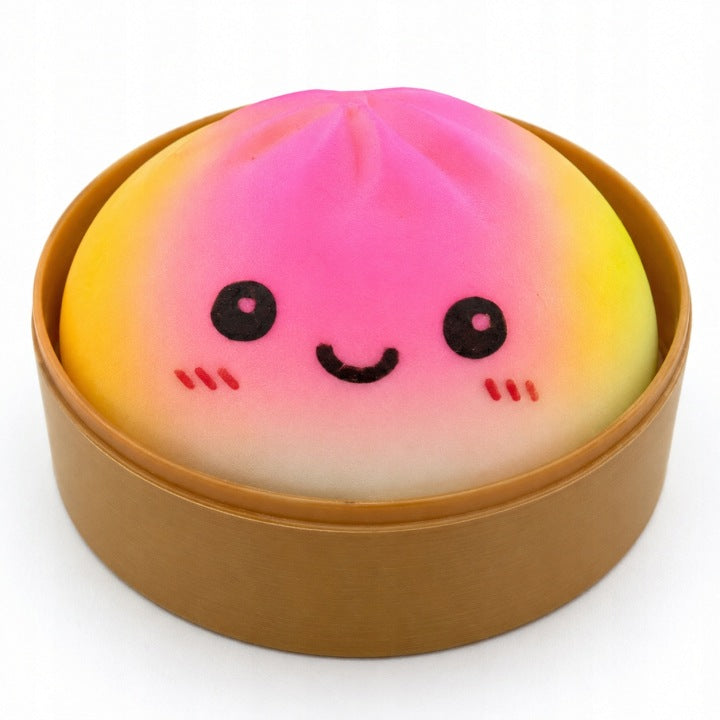 Glitter Squish Dumpling Colorfull Dumpling Squish Stress Relief Ball
