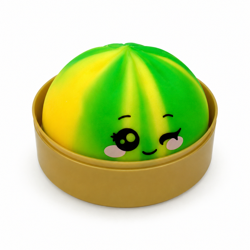 Glitter Squish Dumpling Colorfull Dumpling Squish Stress Relief Ball