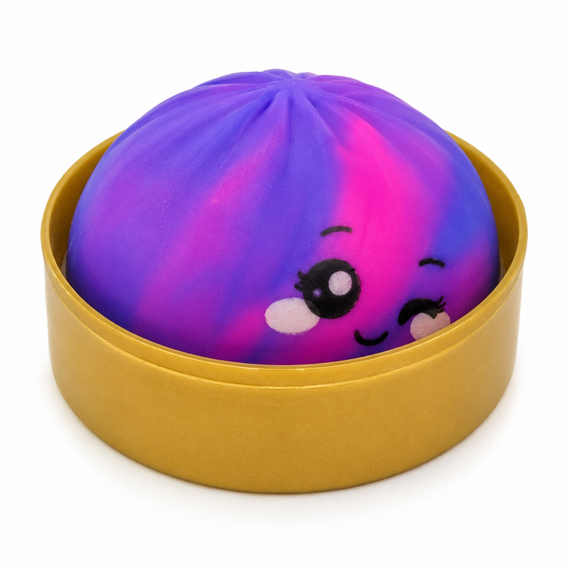 Glitter Squish Dumpling Colorfull Dumpling Squish Stress Relief Ball