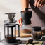 French Press Coffee Maker – Borosilicate Glass Coffee & Tea Brewer