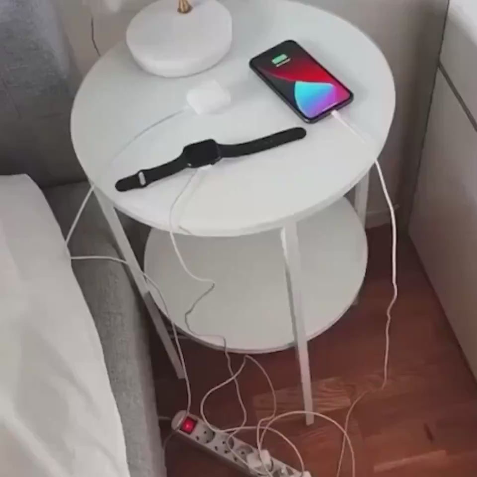3 In 1 Magnetic Foldable Wireless Charger Charging Station Multi-device Folding Cell Phone Wireless Charger Gadgets