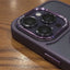 Metal Lens Magnetic Phone Case For Iphone Metal Glass Phone Cover For Iphone